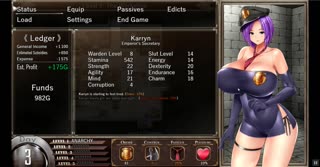 Karryn's Prison [RPG Hentai game] Ep.5 Jerking off prisoners