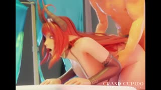 Animation Long Deep Anal Sex with Succubus [Grand Cupido]