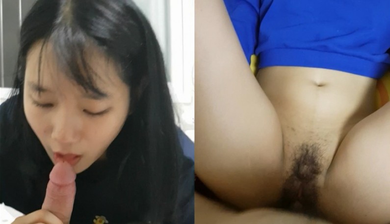 韩裔女大生与男友的性爱自拍流出~可爱脸蛋外加水灵大眼，舔起棒?